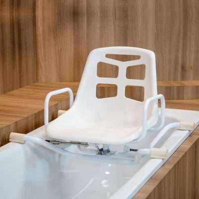 Asiento giratorio para la bañera