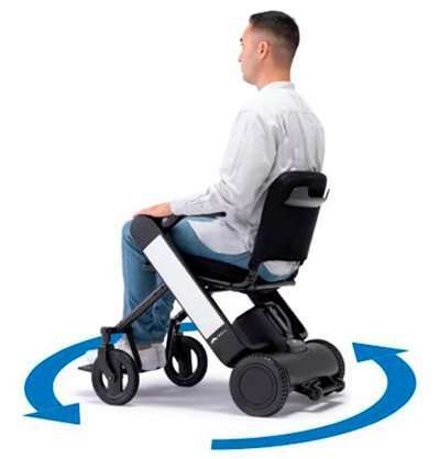 Maniobrabilidad excepcional silla Whill model F