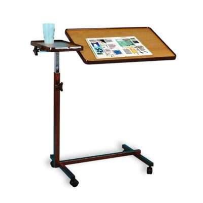 Mesa auxiliar con doble tablero