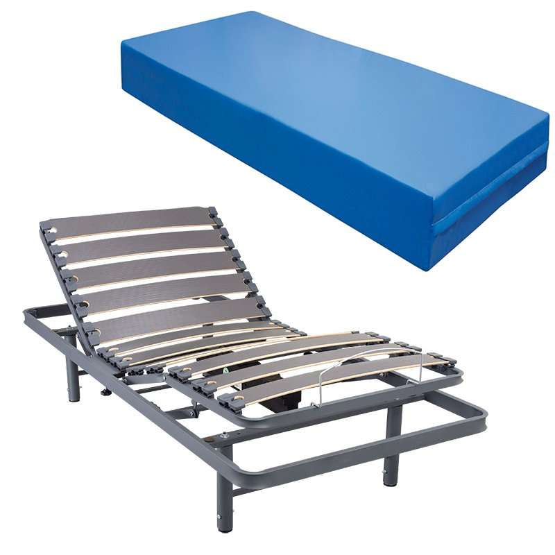Pack Cama Articulada con Colchón Visco sanitario