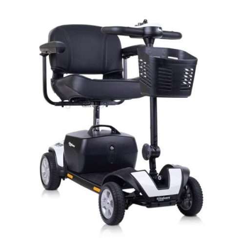 Scooter eléctrico desmontable Ibiza plata