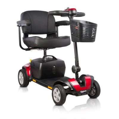 Scooter eléctrico desmontable Ibiza rojo