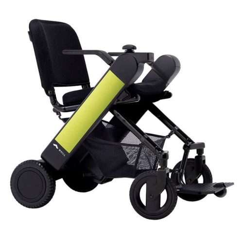Silla de ruedas eléctrica Whill Model F Verde