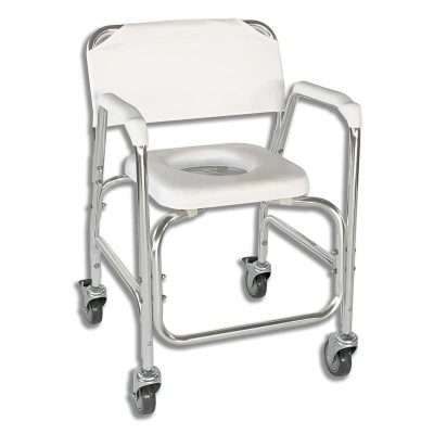 Silla de ruedas para el baño y WC