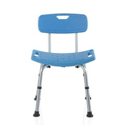 Taburete ducha con respaldo