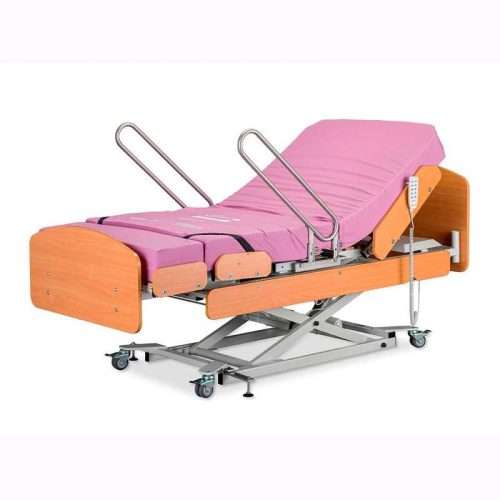 Cama Hospitalaria RotaPro Bario Low elevada