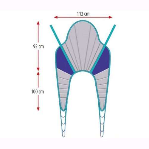 Medidas Arnés Bariátrico Goliath XXL