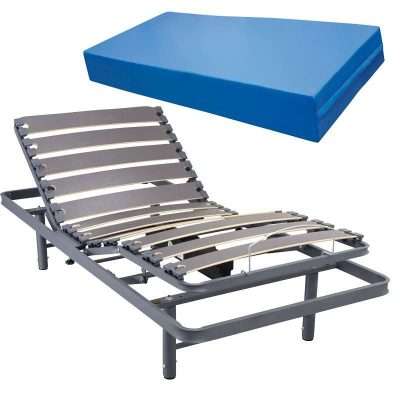 Pack Cama Articulada con Colchón Polisur