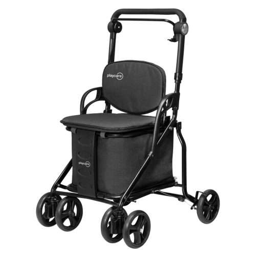 Andador Carro Compra Care One gris