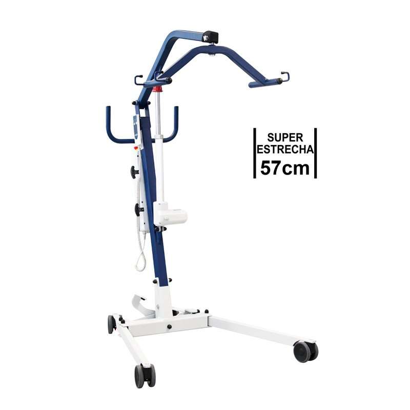 Grúa Fly 4 Compact con chasis estrecho de 57 cm y ruedas dobles