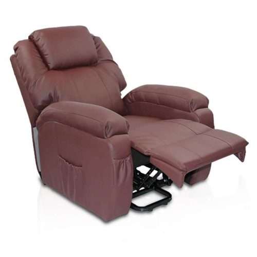 Sofá Reclinable Incorporador Springfield Marrón