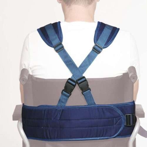Trasera Chaleco Sujeción Abdominal con Tirantes