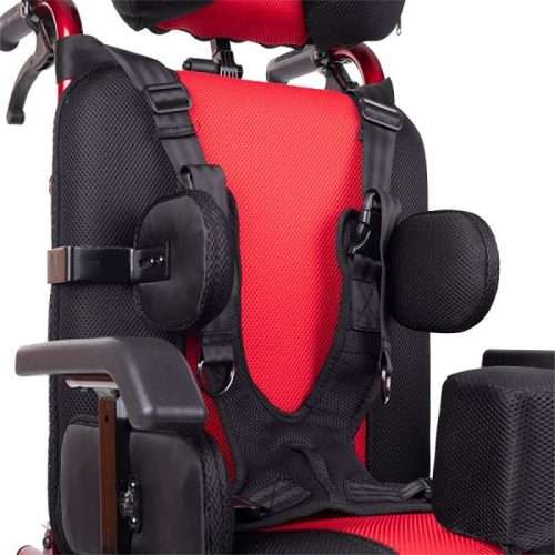 Detalle Control de Tronco Silla de ruedas basculante infantil