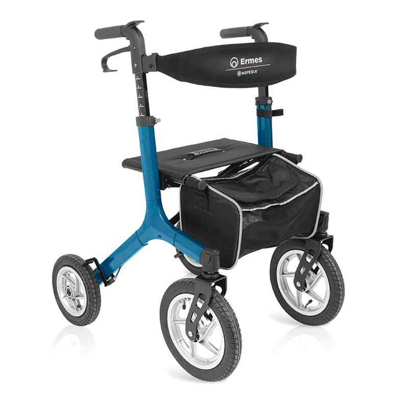 Andador Rollator Todoterreno Hermes Azul