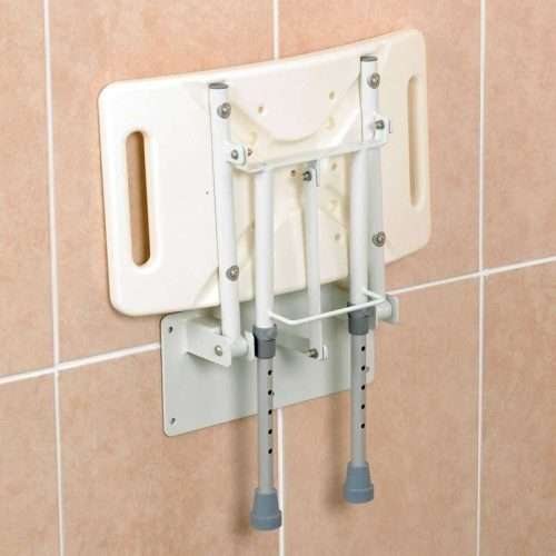 Asiento Abatible con Patas Plegado