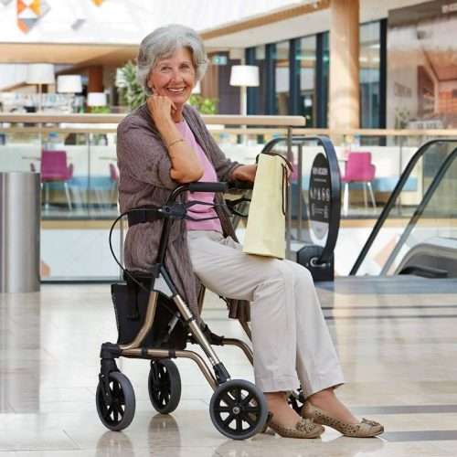 Asiento Rollator Compacto Super Estrecho