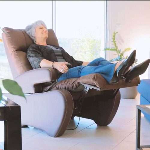 Sillón Reclinable Elevador Cocoon XXL Reclinado