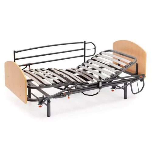 Cama Geriátrica con Patas, Cabeceros y Barandillas
