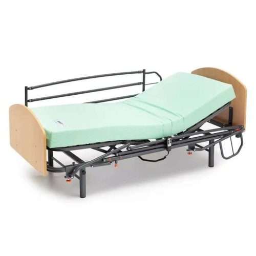 Cama Geriátrica con Patas completa con colchón visco