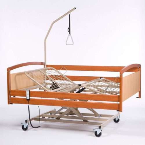 Cama Bariátrica Elevable Interval XXL Madera