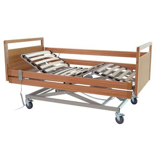 Cama Eléctrica Elevable Gerbera Lamas de Madera