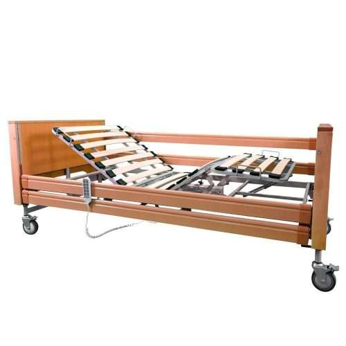 Cama Ortopédica Elevable Gardenia Lamas Madera