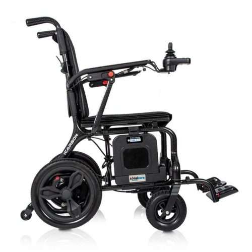 Silla de Ruedas Eléctrica iCarbon Lateral