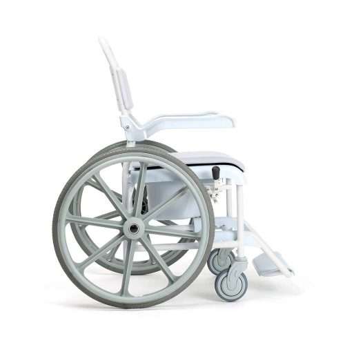 Perfil Silla Ducha Ruedas autopropulsables Pluo