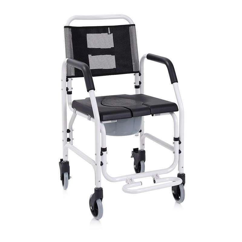 Silla de Baño con Ruedas y WC