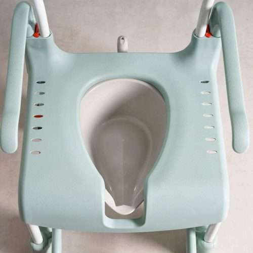 Detalle inodoro Silla de Ducha Etac Clean