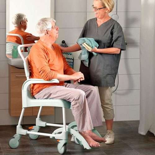 Silla de Ruedas de Ducha Etac Clean