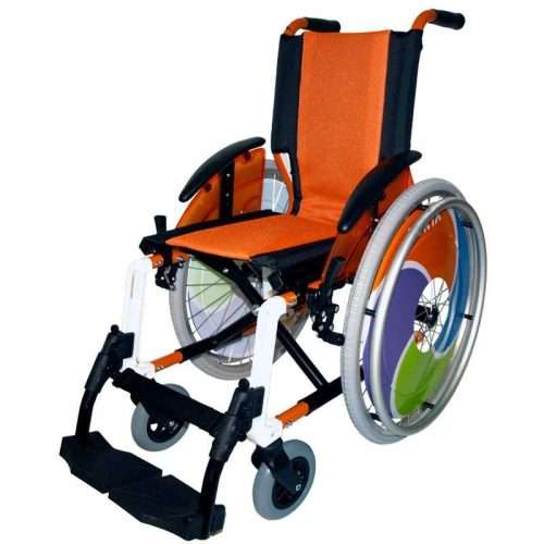 Silla de Ruedas Line Infantil Naranja