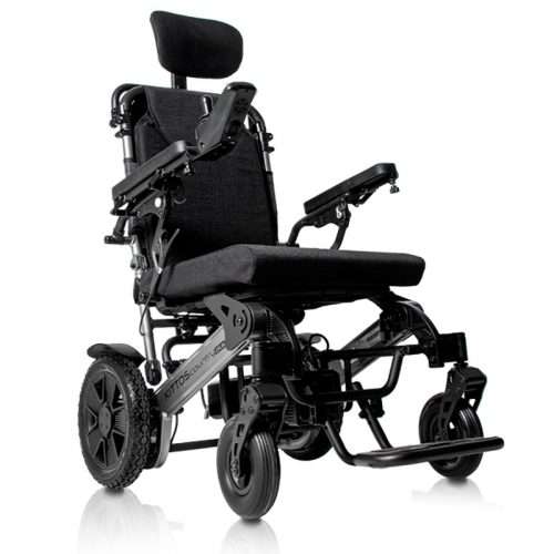 Silla de ruedas eléctrica Kittos Country Plus Confort con reposacabezas