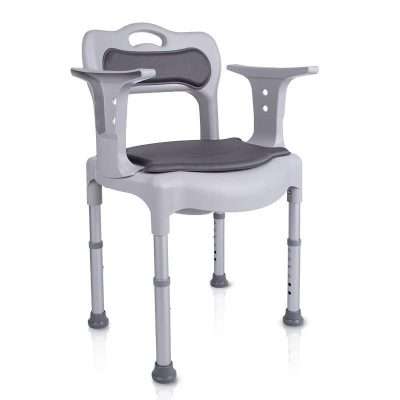 Silla inodoro multifuncional 3 en 1 para ducha y baño