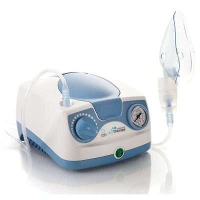 Nebulizador Air Therapy LT130 de pistón con accesorios para adultos y niños