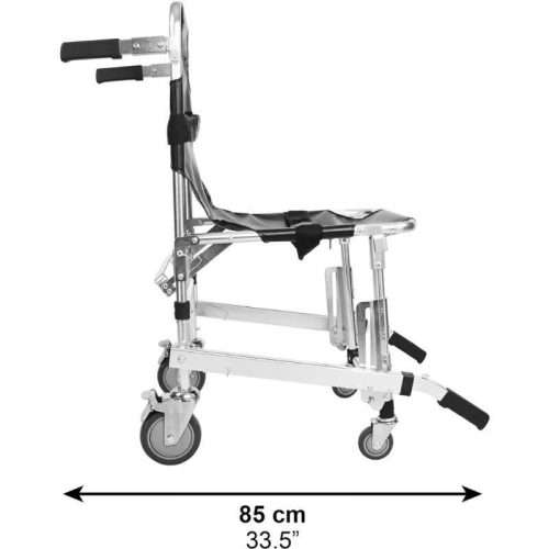 Silla para subir escaleras – Vista lateral