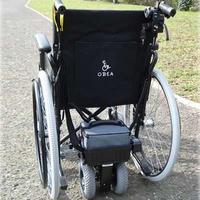 MotorChair eléctrico montado en silla de ruedas manual