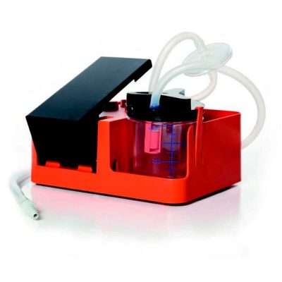 Aspirador de secreciones manual a pedal compacto