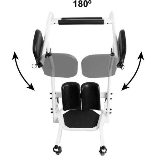 Sistema de apertura 180 grados del asiento