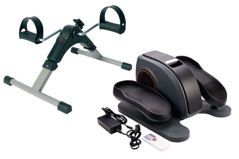 Comparativa entre pedaleador manual y pedaleador eléctrico con accesorios