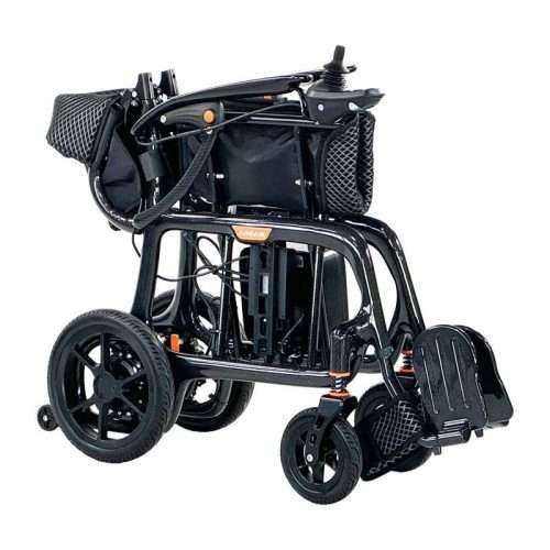 Silla eléctrica plegable Carbono R800 lista para transportar