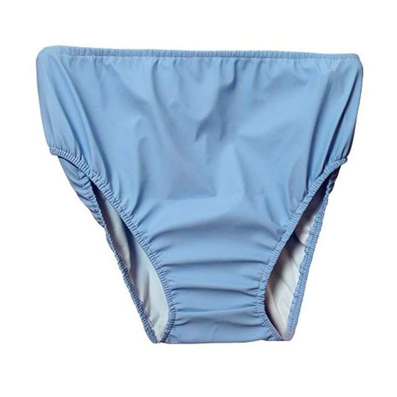 Braga sujetapañal azul impermeable con interior blanco