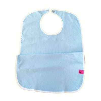 Babero impermeable duraflex con cierre de corchetes para adultos
