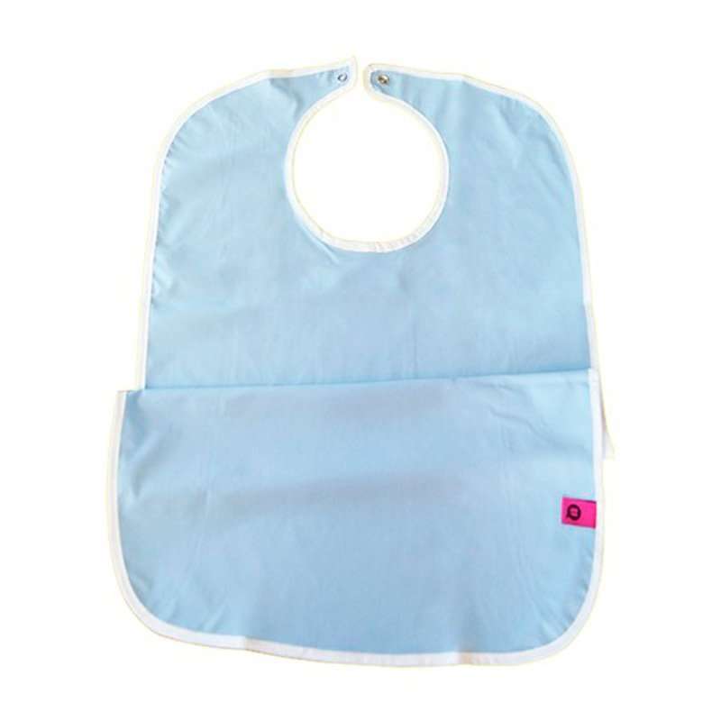 Babero impermeable duraflex con cierre de corchetes para adultos