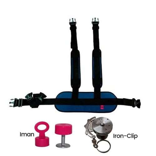 Cierres magnético e Iron Clip del cinturón abdominal para silla de ruedas