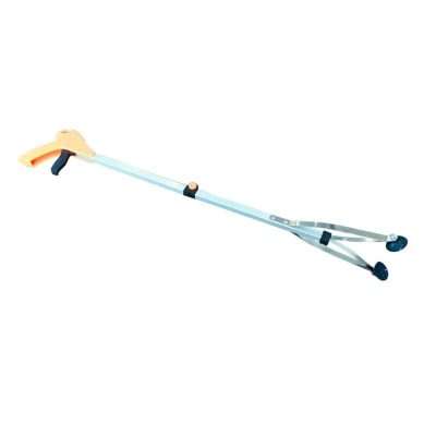 Pinza plegable de 70 cm con estructura de aluminio y extremo con goma antideslizante