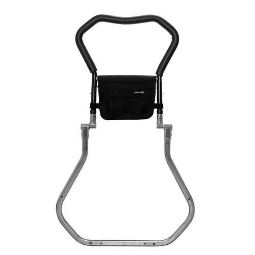Barrera de cama Playcare desplegada para cama de adulto