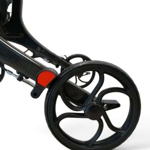 Rueda antipinchazos del andador Rollator Karbon con reflector lateral