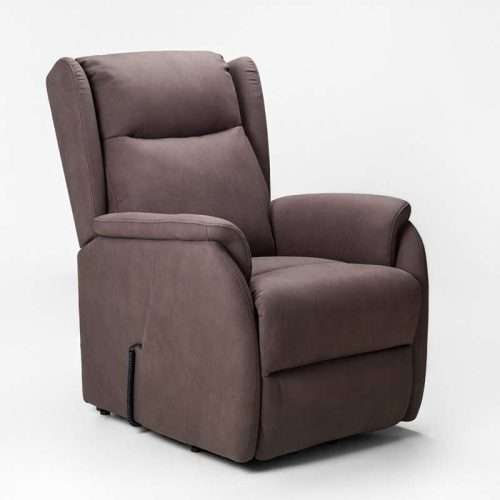 Sillón relax eléctrico Dune en posición cerrada