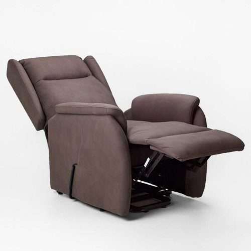 Sillón relax eléctrico Dune con respaldo y reposapiés articulados